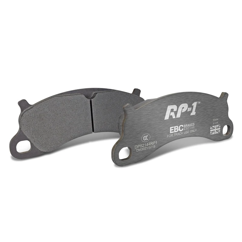 EBC Racing 10-12 Porsche 911 (991) Carrera S 3.8L (Cast Iron Rotors Only) RP-1 Race Front Brake Pads
