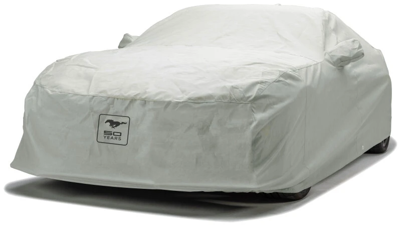 Covercraft 15-24 Ford Mustang Coupe 3-Layer Moderate Climate Cover w/ Blk Mustang 50 Years Logo
