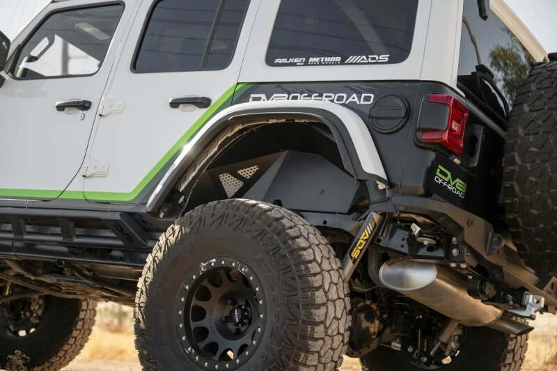 DV8 Offroad Radkastenauskleidung für 2018–2024 Jeep Wrangler JL
