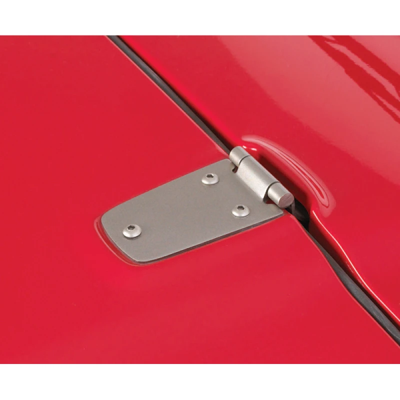 Rugged Ridge 98-06 Jeep Wrangler TJ Edelstahl Hauben-Scharnier-Kit