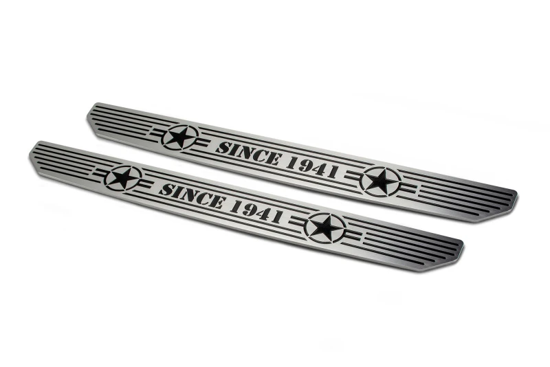 DV8 Offroad Front Sill Plates for Jeep Wrangler JL and Gladiator
