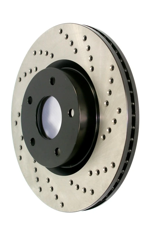 stoptech_128.33160R-67976a44c0ae4 Stoptech 17-23 Audi A4 Q5 A6 Quattro Sport Cross Drilled Brake Rotor, Right