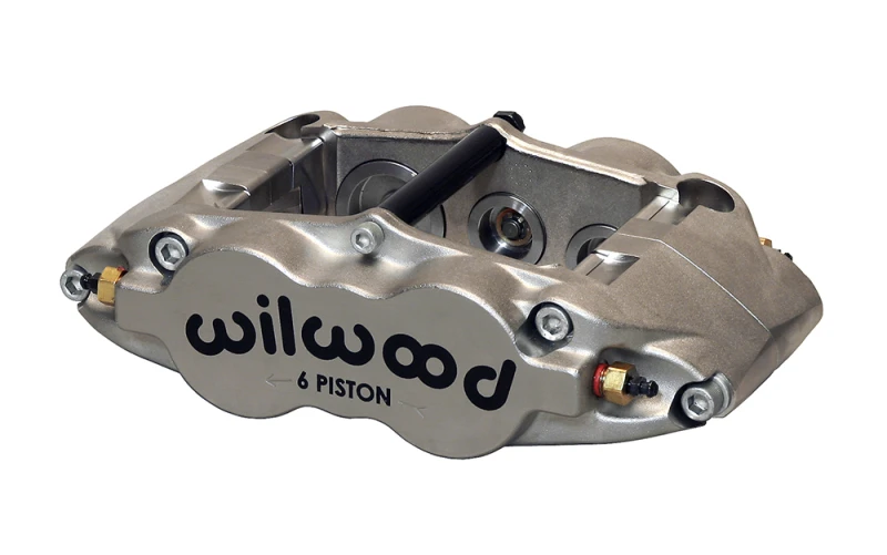 Wilwood Caliper-Forged Superlite 6R-ST-R/H - Nickel 1.62/1.12/1.12in Pistons 1.25in Disc