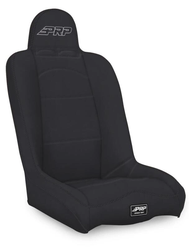 PRP Daily Driver High Back Suspension Seat - Black Vinyl