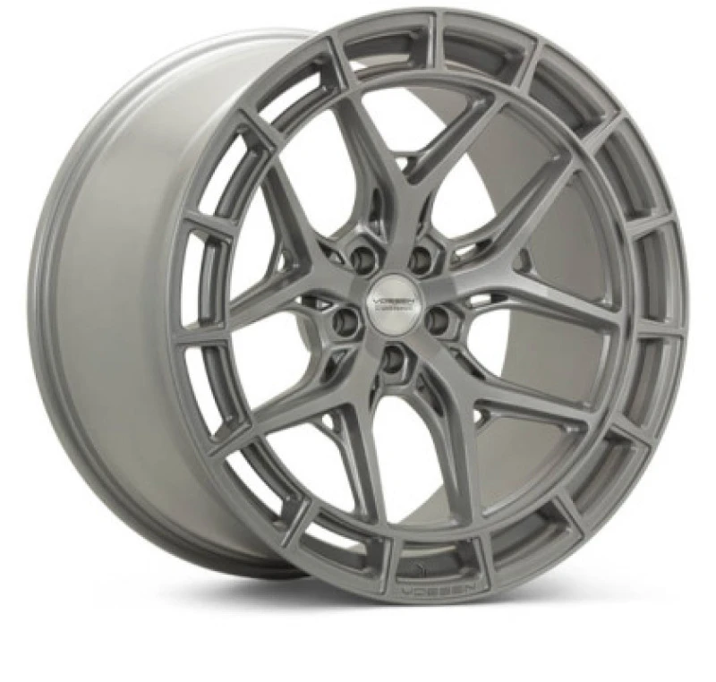 Vossen HFX-1 - 21x11.5 - ET10 - 5x112 - 66.56 - DEEP - SS - SATIN SILVER