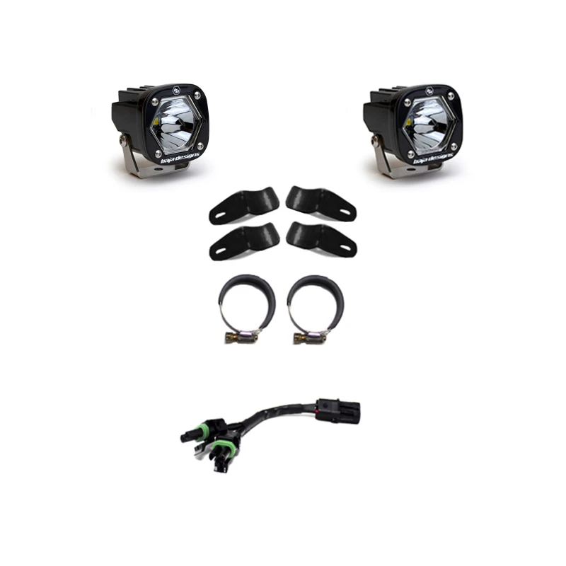Baja Designs S1 Universal Moto Kit Spot w/EFI