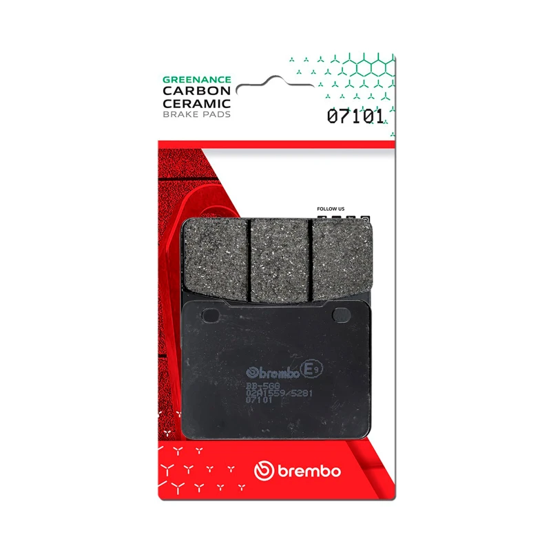 Brembo OE Carbon Ceramic Brake Pad - Front for Aeon Elite/SYM MaxSYM/SYM Wolf/SYM CruiSYM