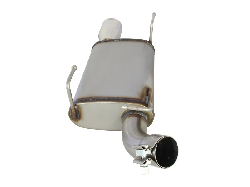 aFe Axle-Back-Auspuff 2,5 Zoll 409SS mit polierter Spitze 05-09 Ford Mustang V6 4,0L
