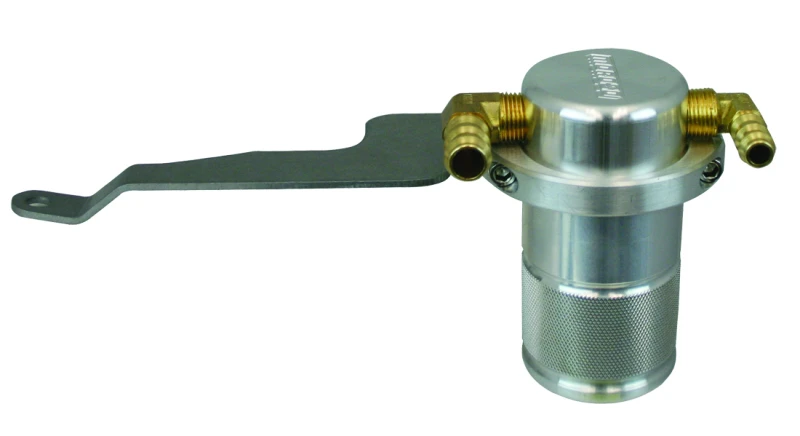 Moroso Air/Oil Separator Catch Can - Small Body - Billet Aluminum für 2015–2021 Subaru WRX