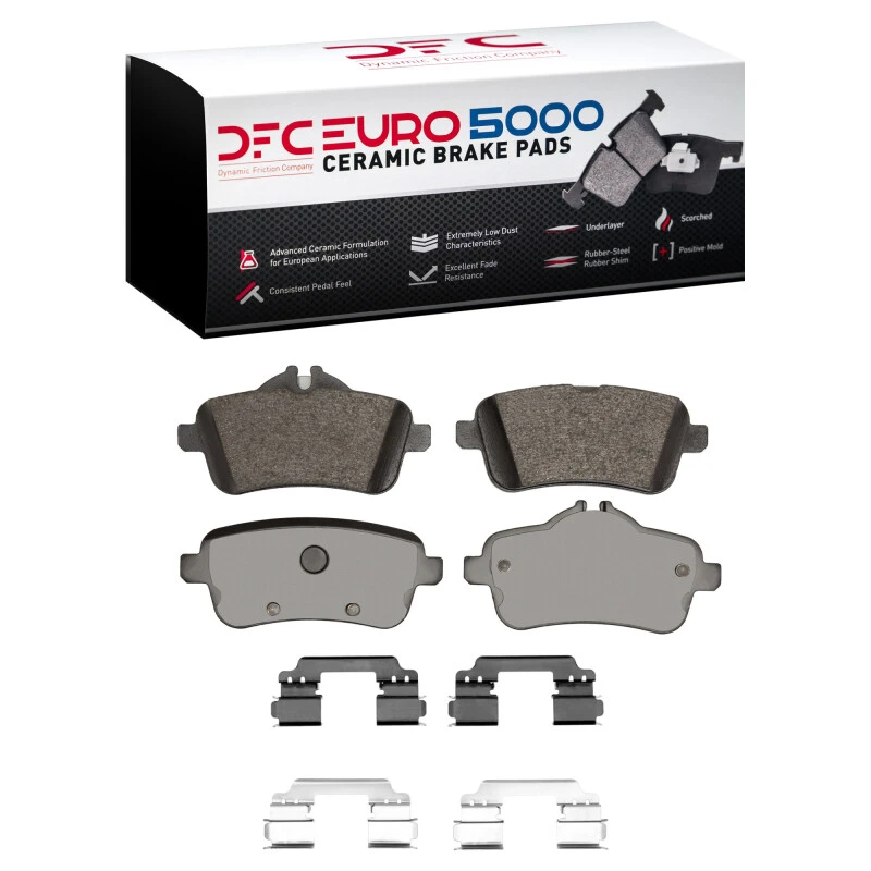 DFC 12-20 Mercedes-Benz GLE400 Rear Euro 5000 Ceramic Brake Pads and Hardware Kit
