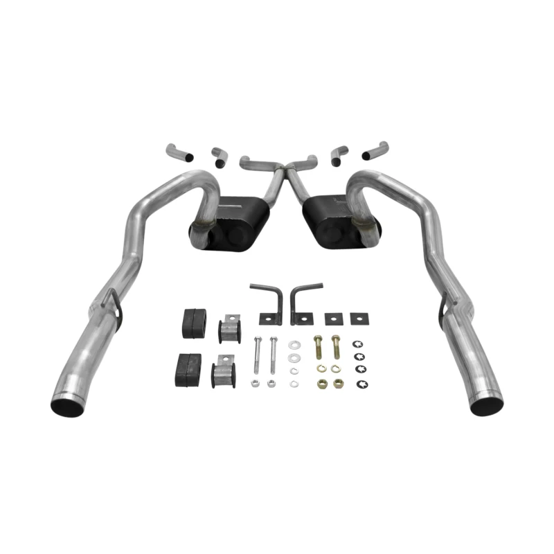 Flowmaster 67-74 Mopar A-BODY 2.50in. American Thunder SS Crossmember-Back Exhaust System