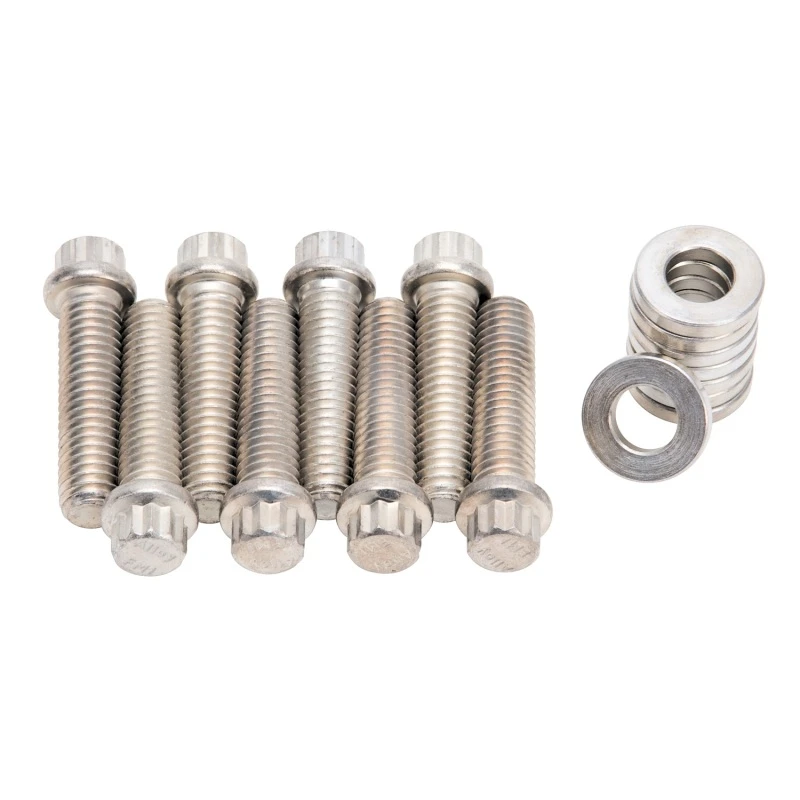 Edelbrock Verchromte Einlassschrauben-Kit für 2191