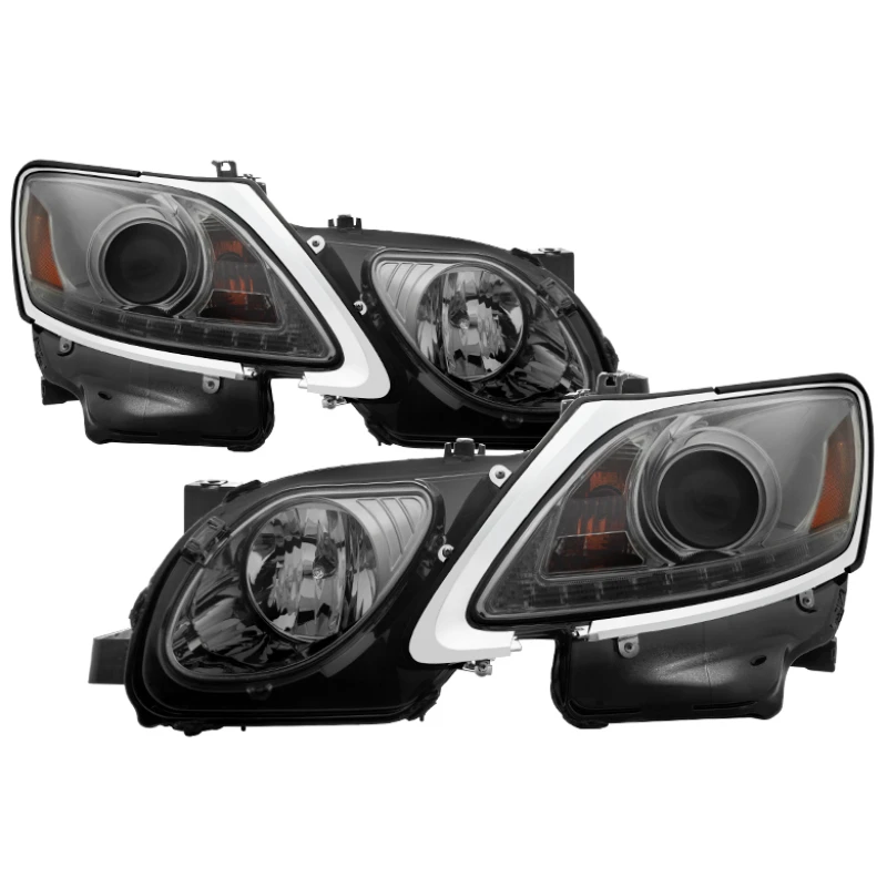 spyder_5082817-67975fef2fe95 Spyder Lexus GS 300 / 350 / 450 06-11 Headlights - HID Model Only - Smoke PRO-YD-LG06-HID-DRL-SM