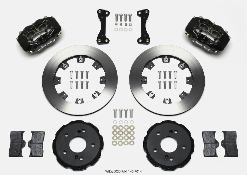 Wilwood Forged Dynalite Vordere Hut Kit 12,19 Zoll 02-06 Acura RSX-5 Loch