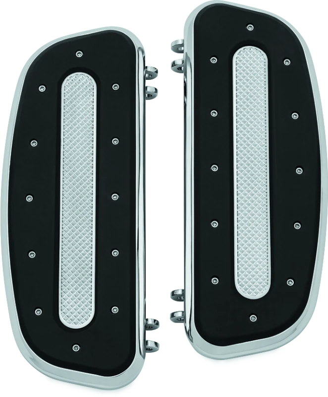 Kuryakyn Heavy Industry Driver Floorboards Chrome