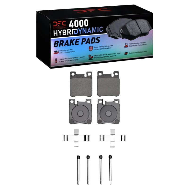 DFC 91-03 Mercedes-Benz 300SE Rear 4000 HybriDynamic Brake Pads and Hardware Kit