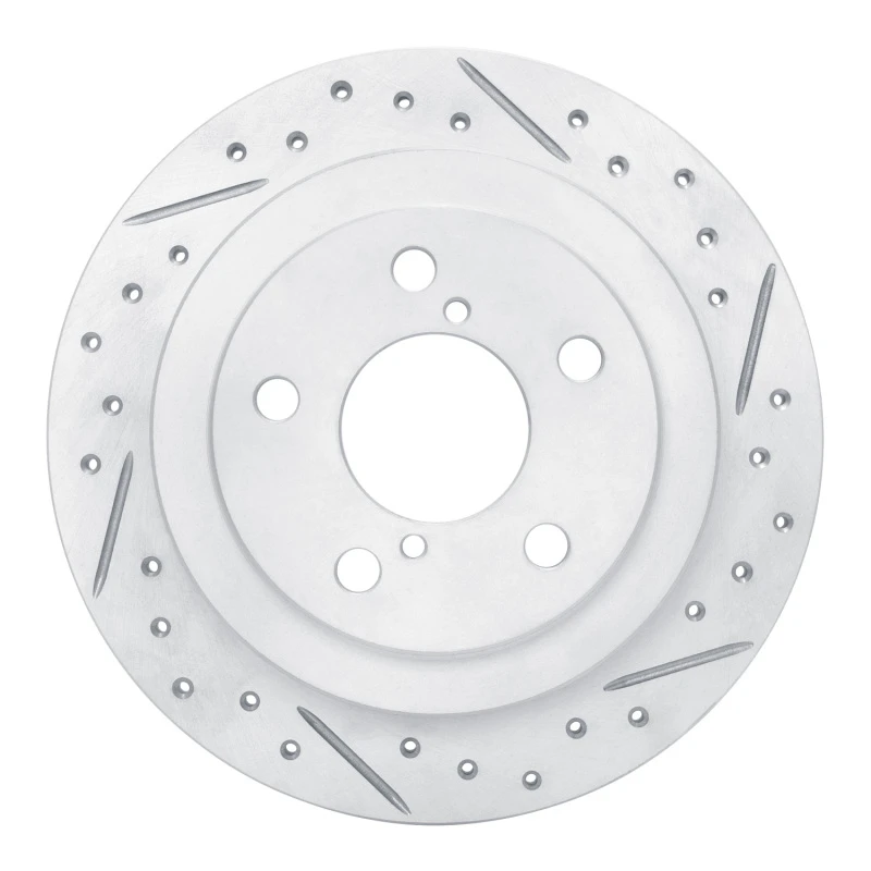 DFC 90-08 Saab 9-2X Rear Right Drilled & Slotted Geoperformance Rotor