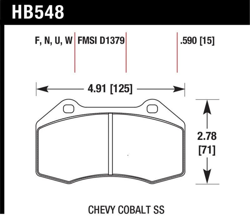 Hawk Renault Clio DTC-60 Rennbremsbeläge vorne