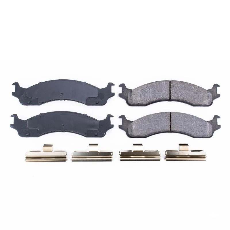 powerstop_17-655-67945ee86839b Power Stop 1998 Dodge B2500 Front Z17 Evolution Ceramic Brake Pads w/Hardware