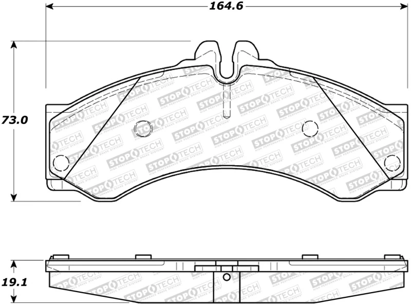 StopTech Street Brake Pads