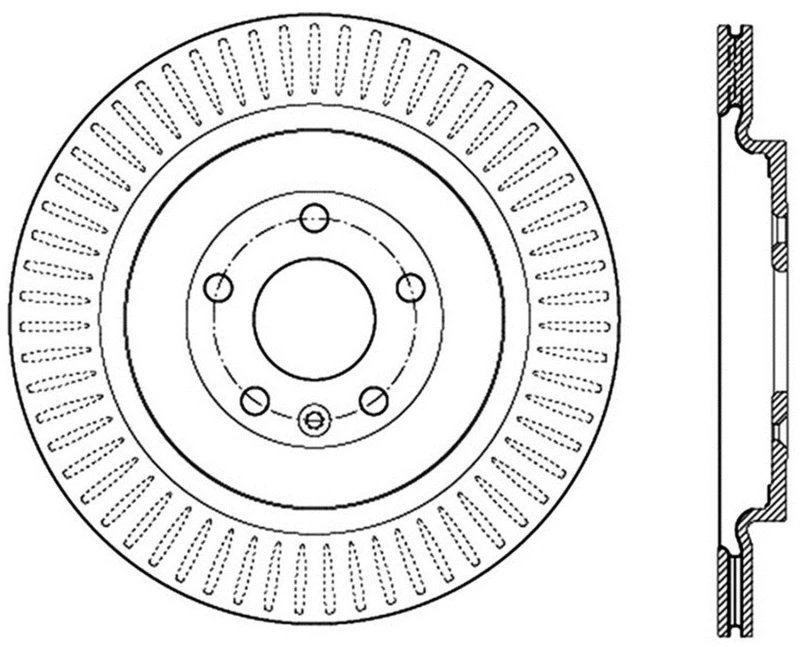 stoptech_128.65137L-6794ea472e830 StopTech Sport Cross Drilled Brake Rotor - Front Right