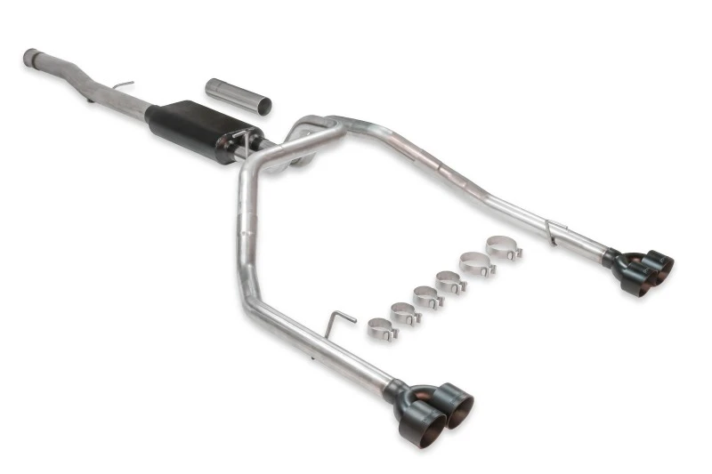 Flowmaster 19-23 GM 1500 6.2L American Thunder Cat-Back Exhaust System - Quad Tips