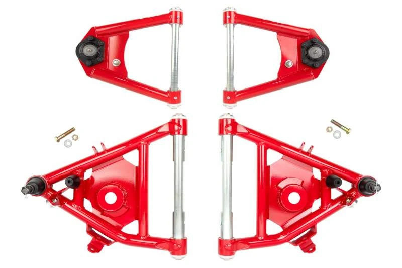 UMI Performance 73-87 GM C10 Straßen-Performance A-Arm Kit - Rot
