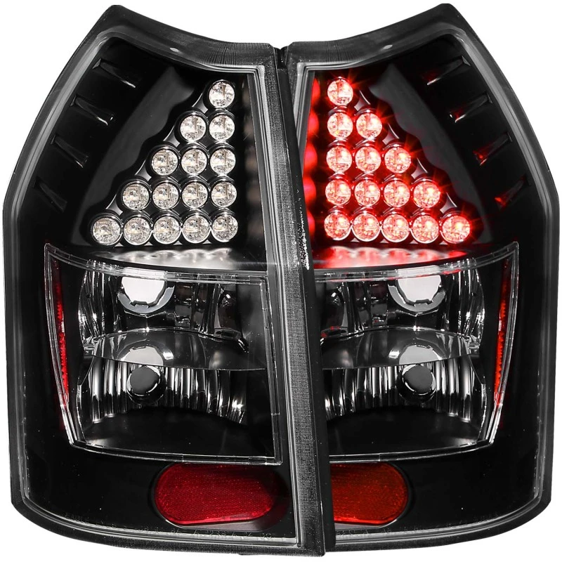 ANZO 2005-2008 Dodge Magnum LED-Rückleuchten Schwarz