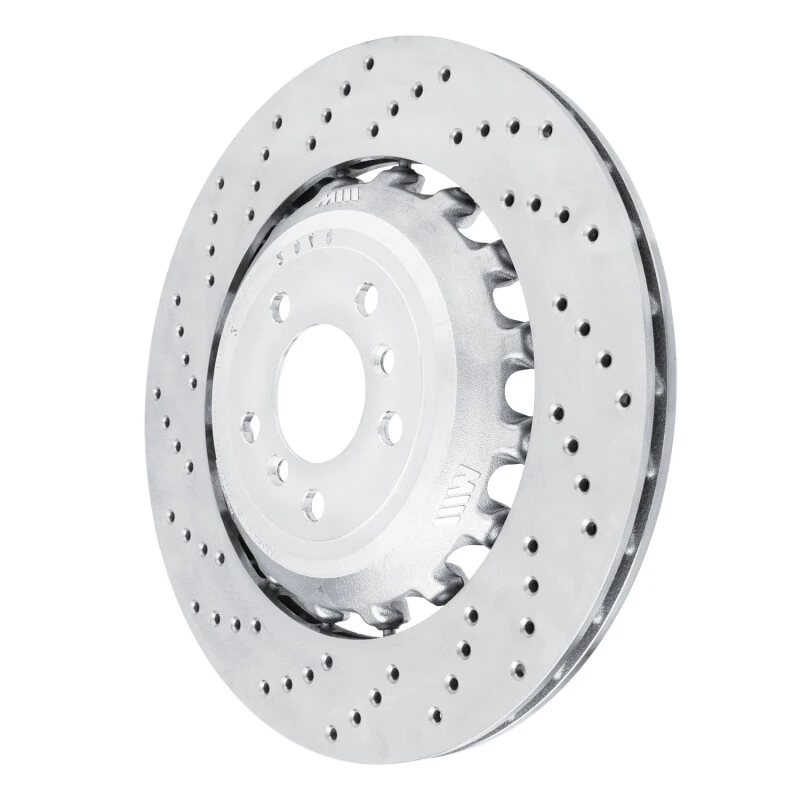 DFC 12-19 BMW M6 Left Rear Drilled Hi-Carbon Alloy Geomet Coated Rotor