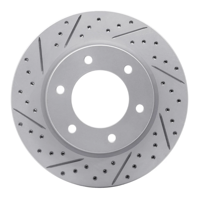 DFC 19-25 Ford Ranger (USA/Canada) Front Left Drilled & Slotted Geoperformance Rotor
