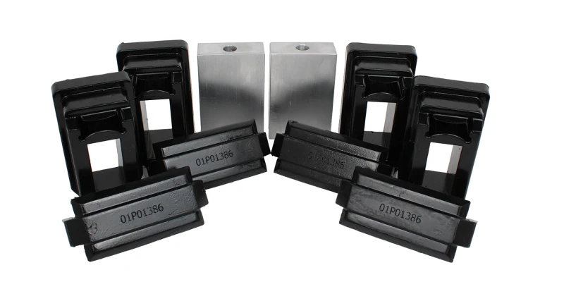 Energy Suspension 07-18 Dodge RAM 2500/3500 Motorhalter-Einsatz - Schwarz