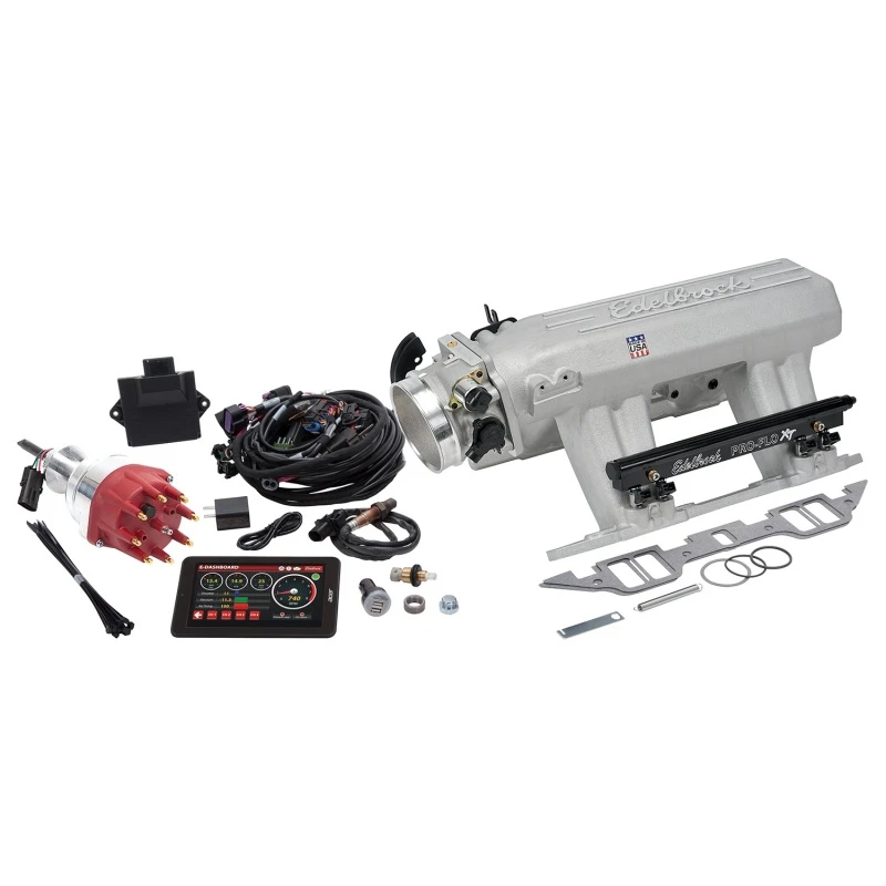Edelbrock Pro Flo 4 XT EFI-System Seq Port BB Chrysler RB 413-440ci 625 Max HP 35lb/hr Satin Finish