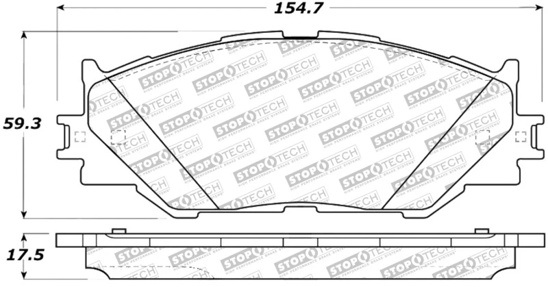 stoptech_305.11780-6794e321b7cb9 StopTech Street Select Brake Pads - Rear