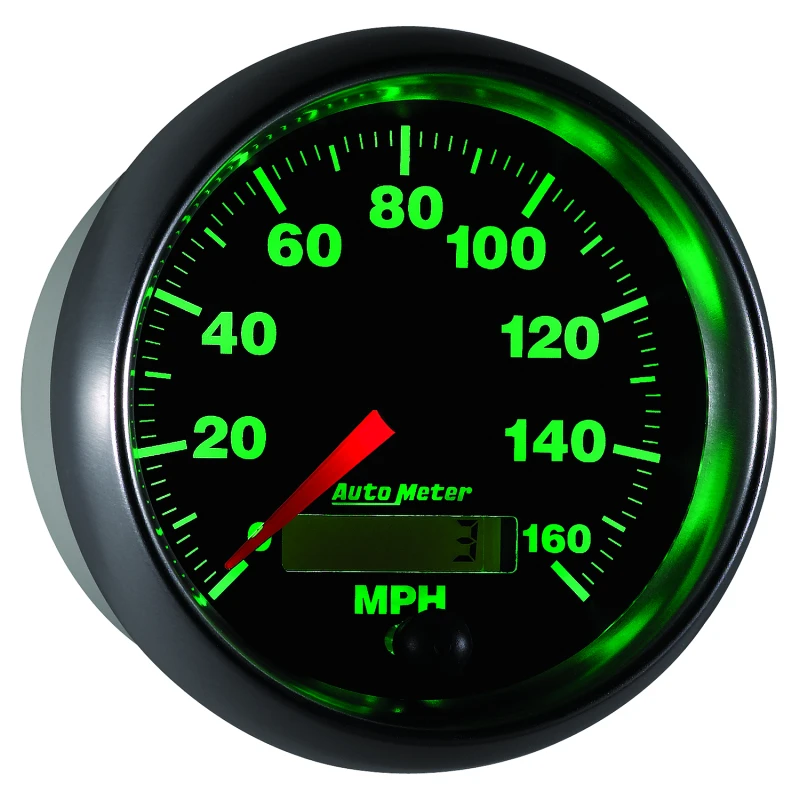 Autometer GS 3-3/8 inch 160 MPH In Dash Speedometer Gauge