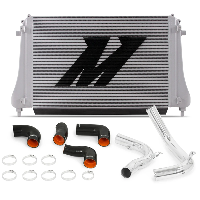 mishimoto_MMINT-MK7-15KP-6794080e888cb Mishimoto 2015+ VW MK7 Golf TSI / GTI / R Performance Intercooler Kit w/ Pipes (Polished)