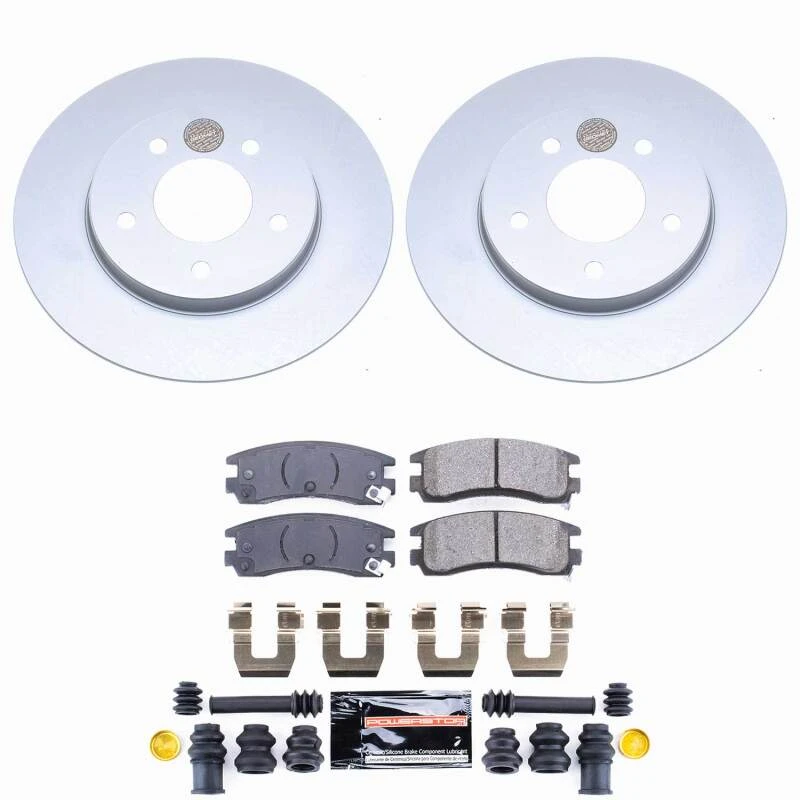 Power Stop 94-96 Buick Regal Rear Z23 Coated Brake Kit