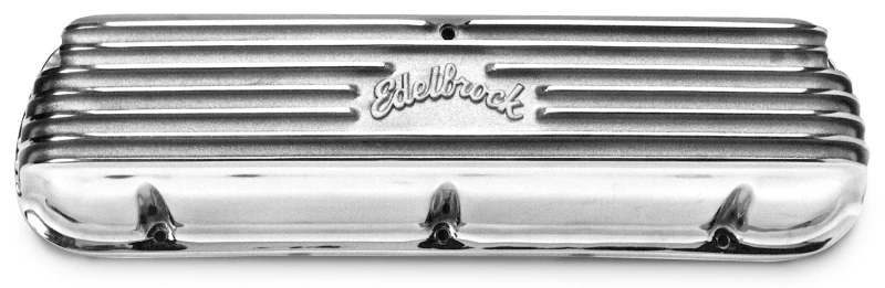 Edelbrock Ventildeckel Classic Series Ford 1962-95 221 351W V8 Poliert