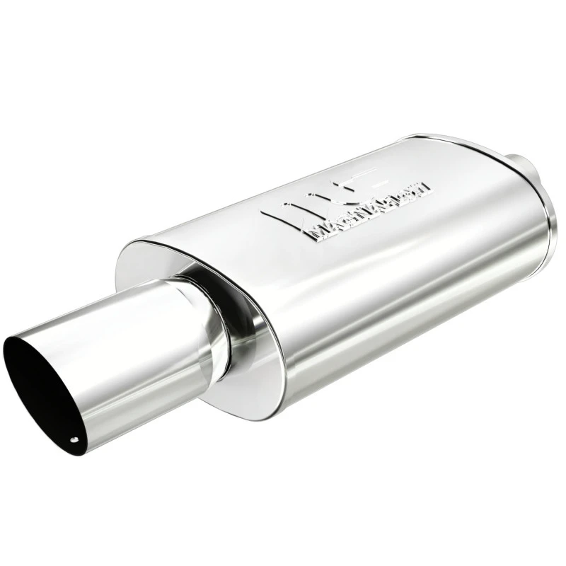 MagnaFlow Muffler W/Tip Mag SS 14X5X8 2.25/4