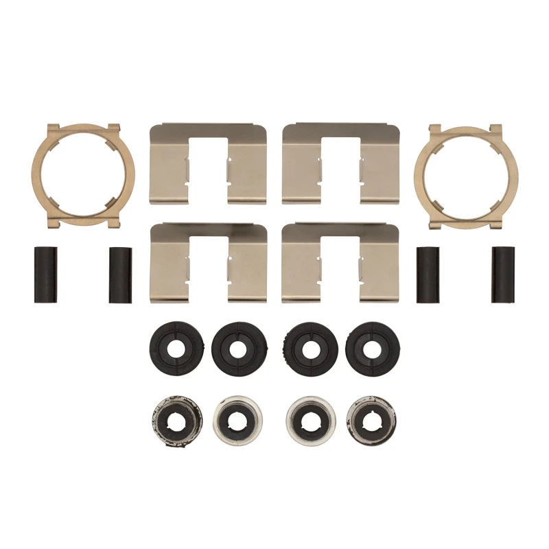 DFC 86-92 Buick Riviera Rear 5000 Advanced Semi Metallic Brake Pads and Hardware Kit
