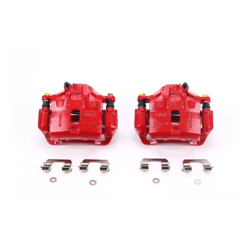 powerstop_S2832-679459da28b73 Power Stop 04-05 Hyundai Sonata Front Red Calipers w/Brackets - Pair