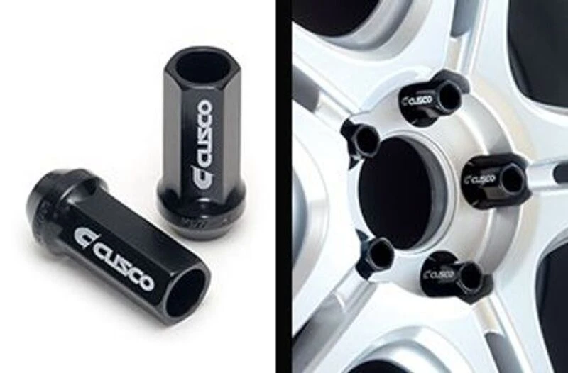 cusco_00B%20738%201520B-68c9c57caab27 Cusco Universal Wheel Lug Nut Set M12 x P1.5mm - Black (20pcs)