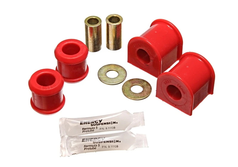 Energy Suspension Hinterer Querlenker-Buchsen-Satz 19Mm - Rot