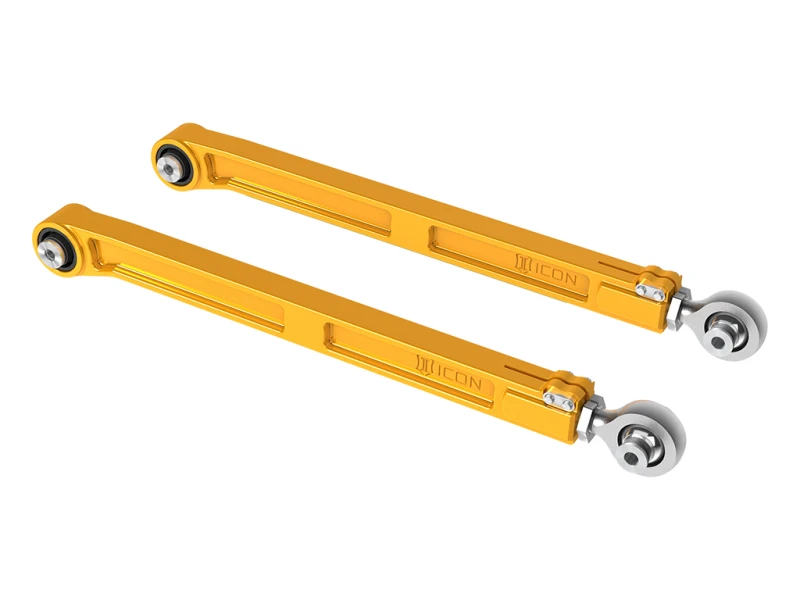 ICON 22-23 Toyota Tundra / 2024 Toyota Tacoma Billet Hinterer Unterer Link-Kit - Gold ElOXiert
