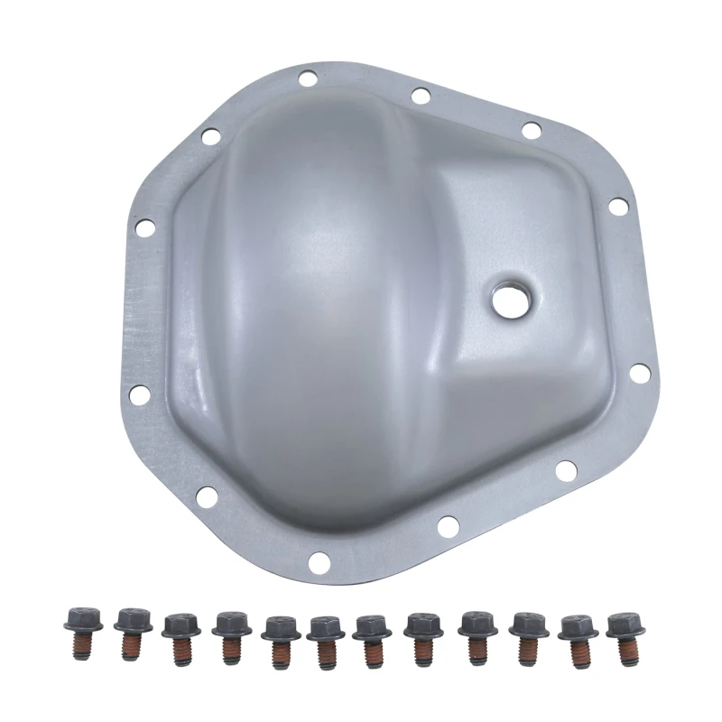 Yukon Stahl Diff-Abdeckung für Dana 60 Standard Rotation, für 2002–2008 GM Heck mit 12-Schrauben