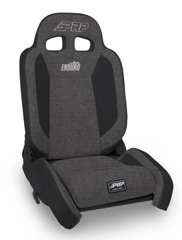 PRP EnduroTrail Reclining Suspension Seat - Gray Tweed - Driver