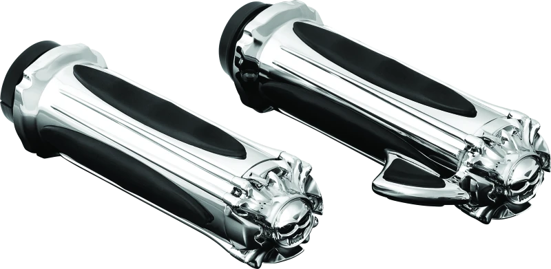 Kuryakyn Premium Zombie Griffe mit Throttle Boss Chrom