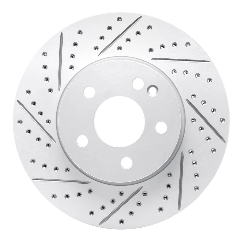 DFC 16-23 Mercedes-Benz Viano (Mexico) Front Left Drilled & Slotted Geoperformance Rotor