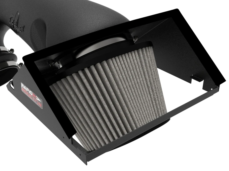 aFe Schnellinduktions-Kaltluft-Ansaugsystem mit Pro DRY S Filter 2021+ Ford F-150 V6-3.5L (tt)
