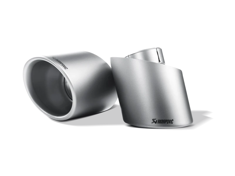 Akrapovic 09-16 Volkswagen Scirocco R Tail Pipe Set (Titanium)