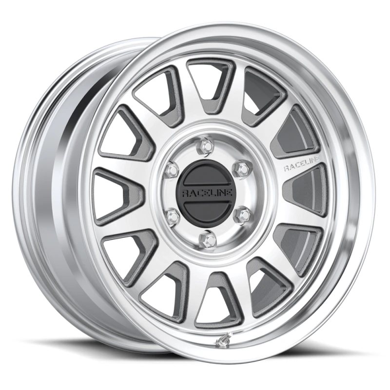 Raceline 952MC Aero 17x9in / 6x139.7 BP / -12mm Offset / 106.1mm Bore - Machined Wheel